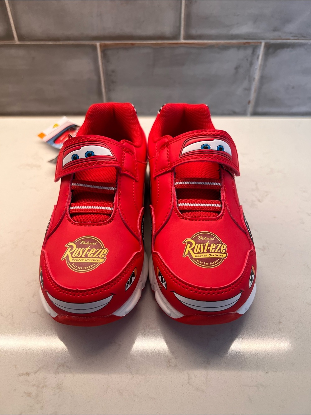Red Lightning McQueen Kids Sneakers